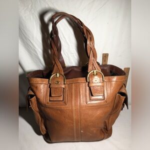 Brown Coach bag XL
